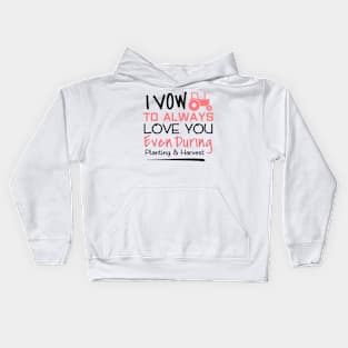'Always Love You Even During Planting' Plant Gift Kids Hoodie